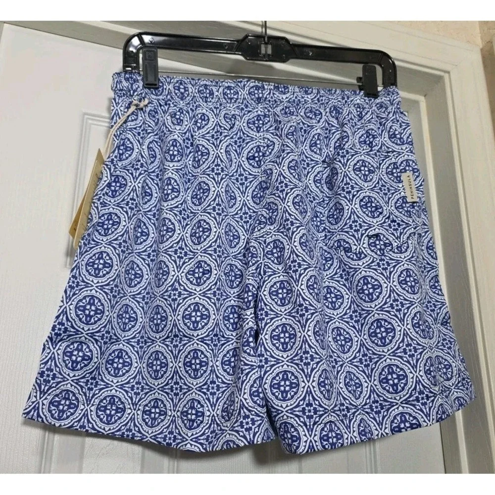 Peninsula Swimwear Men's Swim‎ Shorts  Trunks Blue Montechristo Size XL Italy